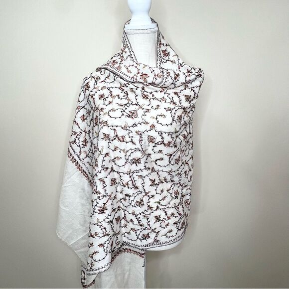 Hand Embroidered Shawl/Pashmina/Scarf/Wrap
